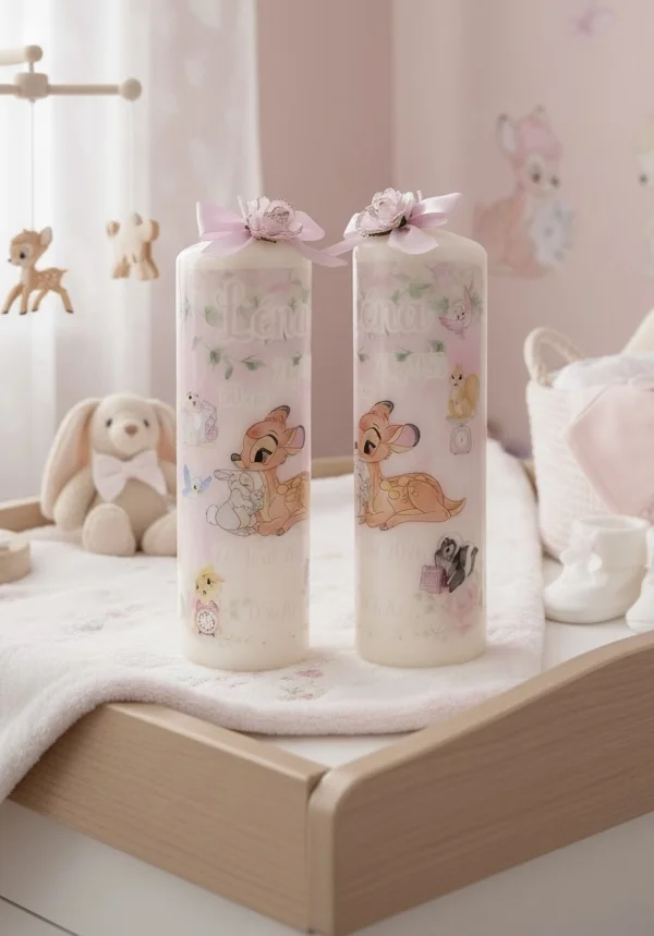 Bougie naissance Bambi