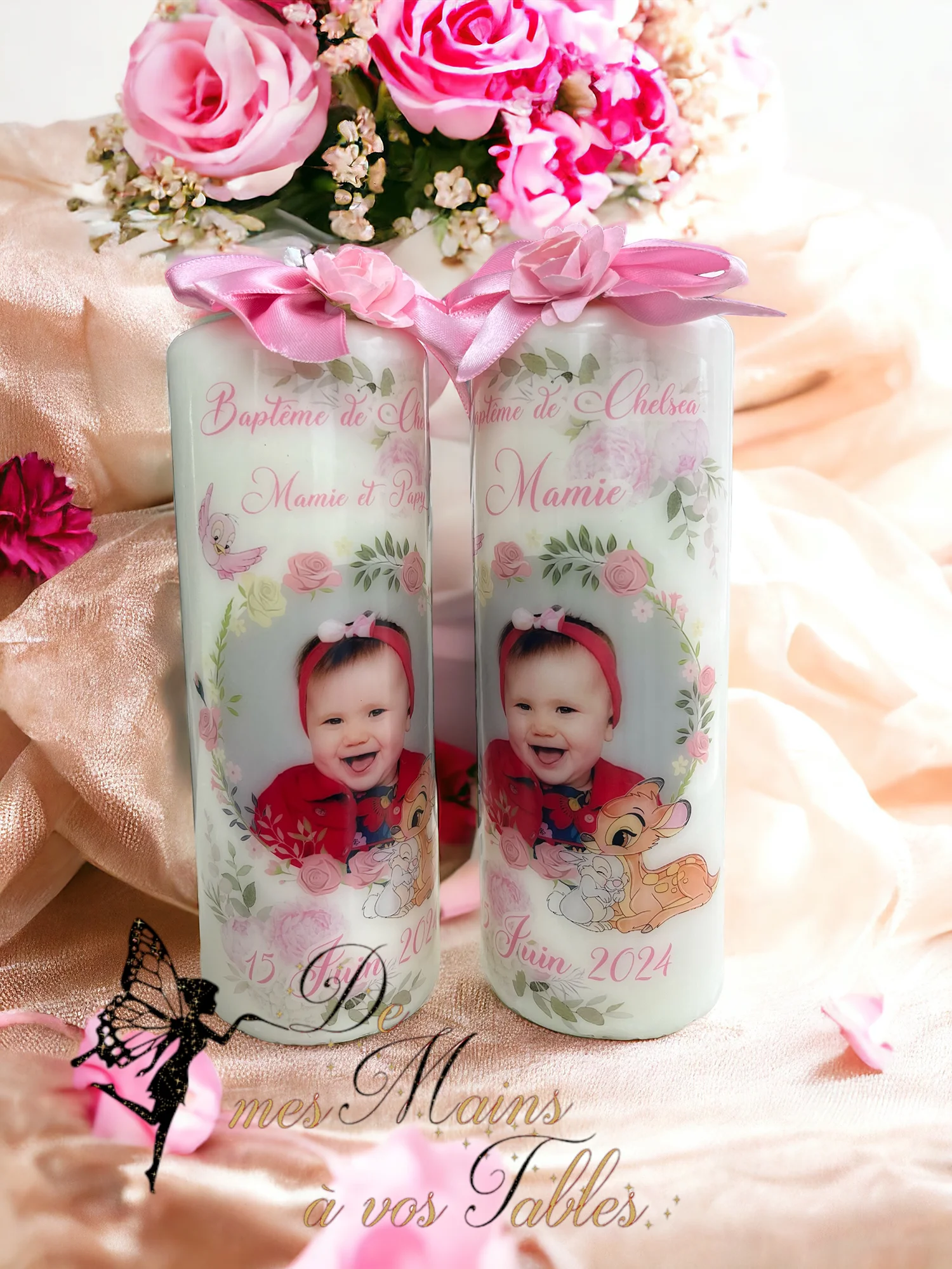 Bougies pilier Bambi