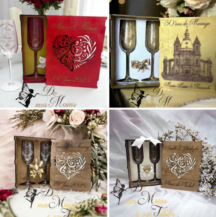 Coffret flûtes