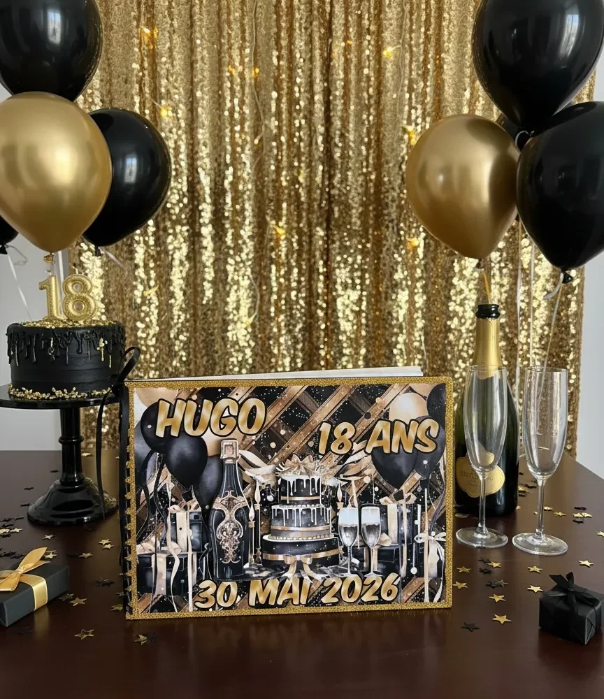 Livre d’or bois