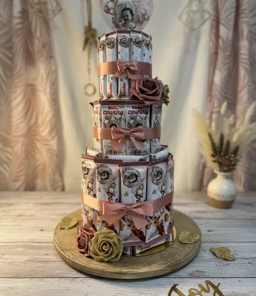 Pièce montée Boho