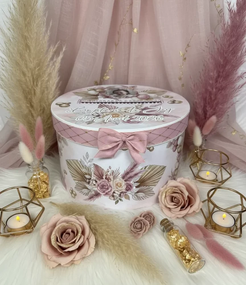 Urne ronde Boho