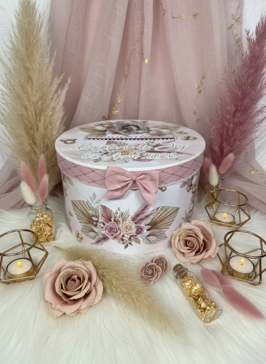 Urne ronde Boho