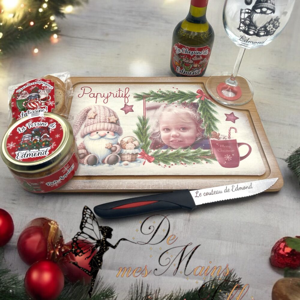 Plateau repas personnalisé gnomes