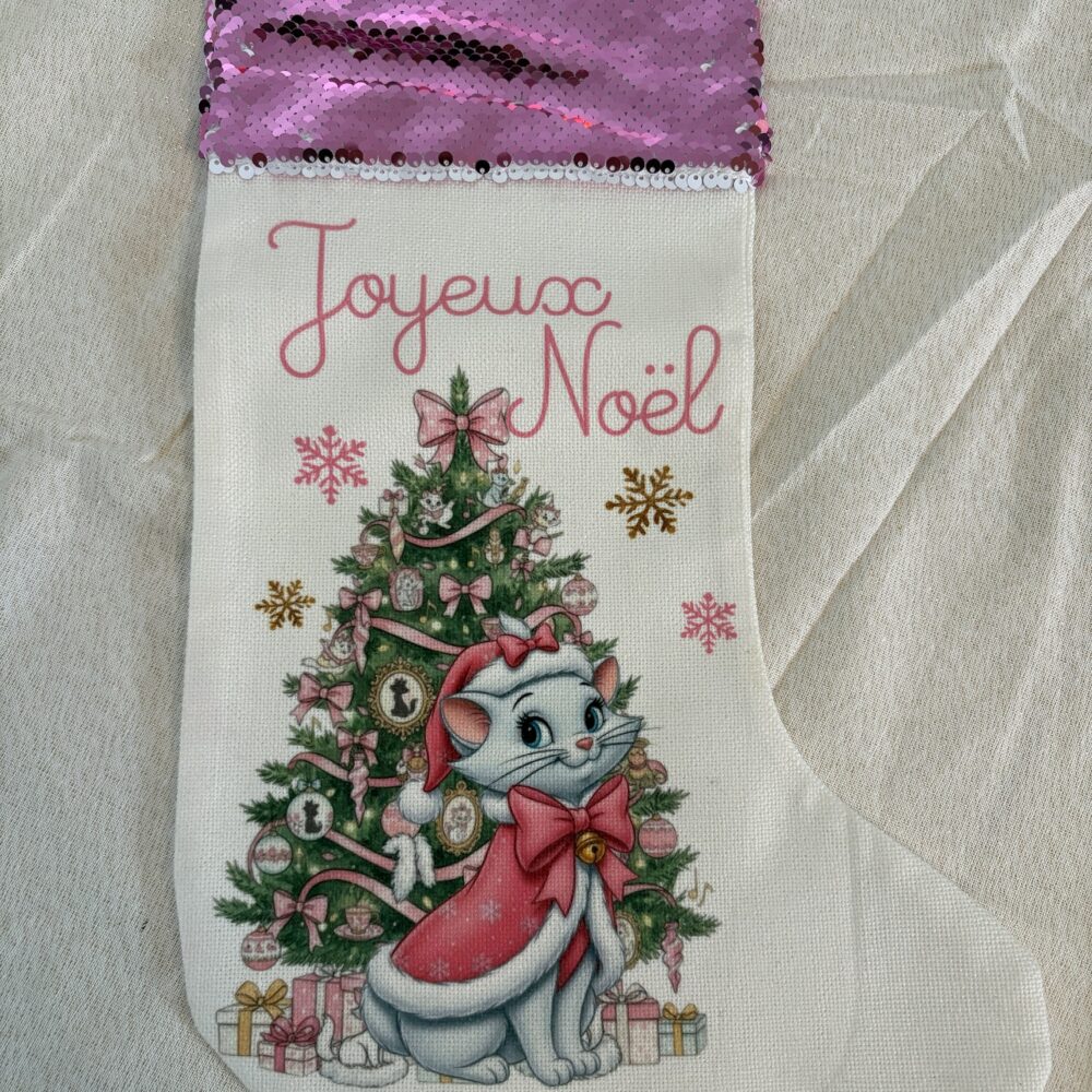 Chaussette de Noël personnalisée Marie 1