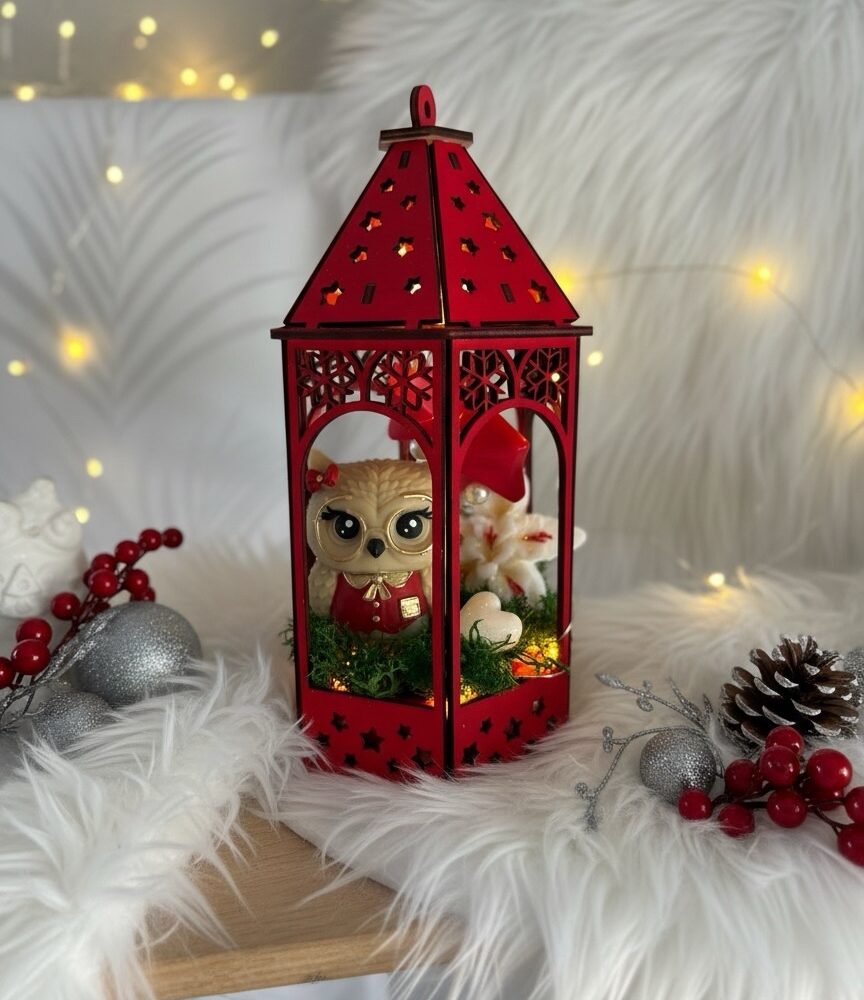 Lanterne aux fondants parfumés et LED