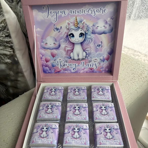 Boîte chocolat ou savon