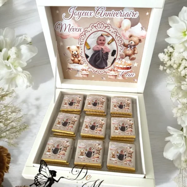 Boîte chocolat ou savon