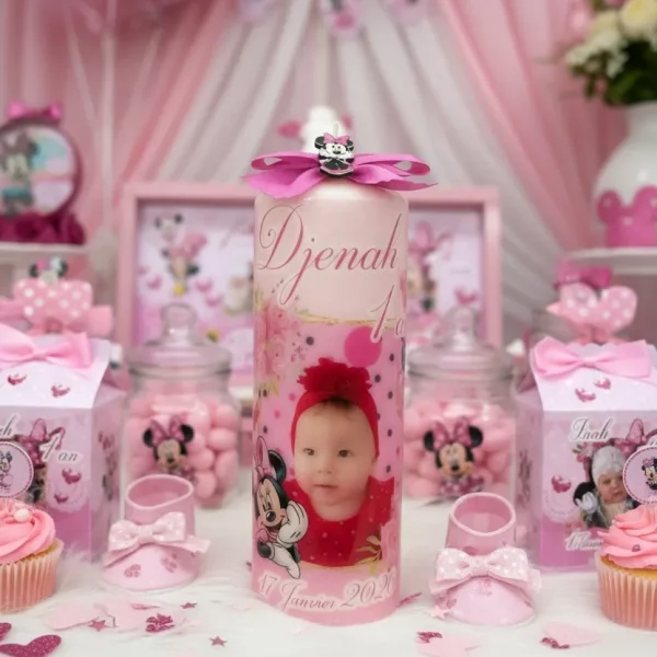 Bougies pilier Minnie