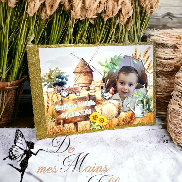 Livre d’or bois