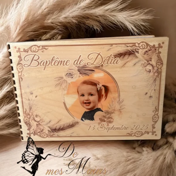 Livre d’or bois