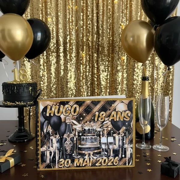 Livre d’or bois